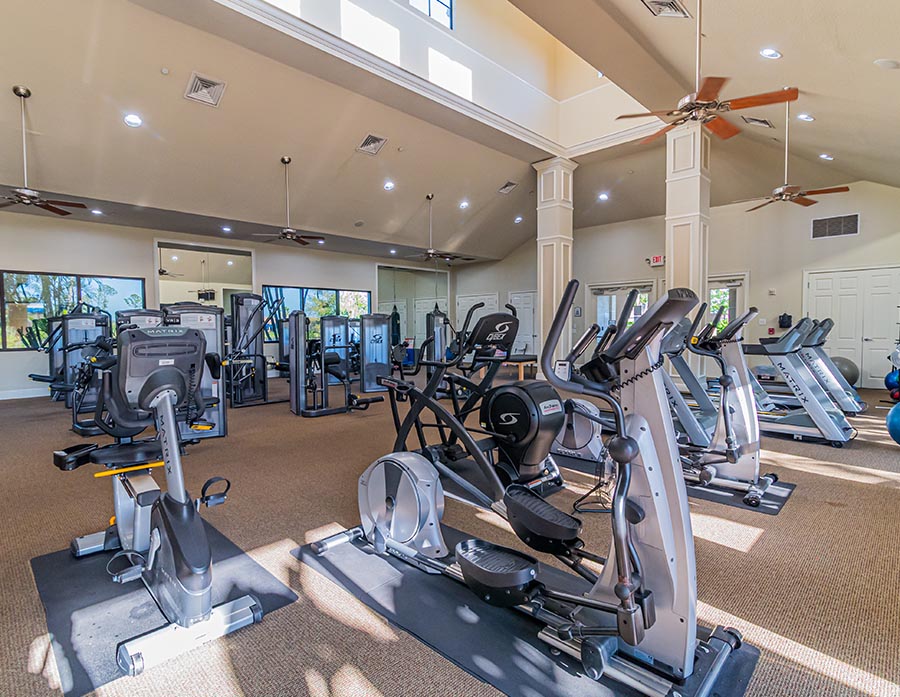 Cypress Falls Del Webb Community Amenities Gym Fitness Center